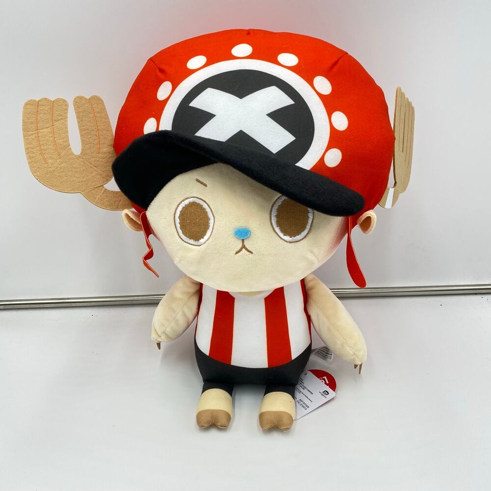 Banpresto One Piece × Round1 Exclusive Tony Tony Chopper Sit Up Plush 13" Tall